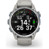 Часы GARMIN DESCENT MK3 – 43 MM STAINLESS STEEL WITH FOG GRAY SILICONE BAND 11605