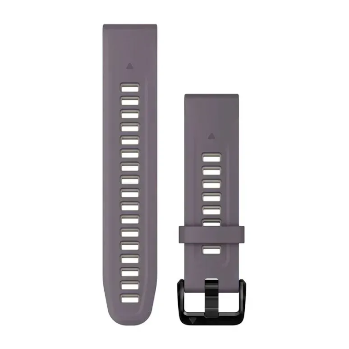 Ремешок для часов GARMIN QUICKFIT 20 силиконовые орхидеевые/светло-песочные 010-13279-06