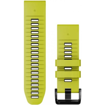 Ремешок GARMIN EPIXPRO (G2) 26MM QUICKFIT LIME/GRPHT SILICN BND