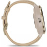 Смарт-часы GARMIN VENU 3S SOFT GOLD STAINLESS STEEL BEZEL WITH FRENCH GRAY CASE AND LEATHER BAND 010-02785-55
