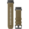 Тканевый ремешок GARMIN QUICKFIT 26 для Tactix, Fenix 5X/6X/7X, Quatix, D2, Foretrex, Descent, тактический бежевый 010-13010-11
